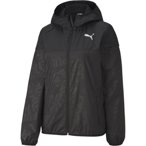 Puma ESSENTIALS WINDBREAKER černá L - Dámská bunda