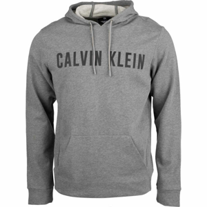 Calvin Klein HOODIE šedá M - Pánská mikina