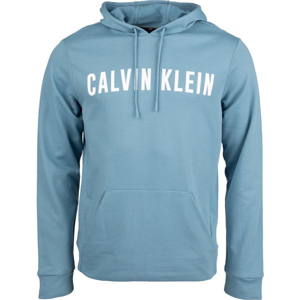 Calvin Klein HOODIE modrá L - Pánská mikina