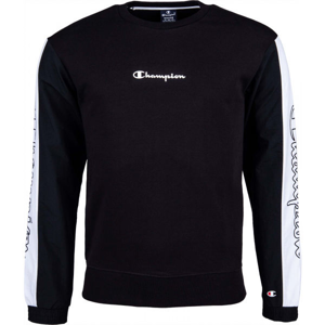 Champion CREWNECK SWEATSHIRT černá XL - Pánská mikina