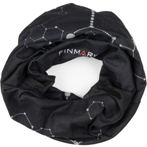 Finmark FS-003 Multifunkční šátek, černá, velikost UNI