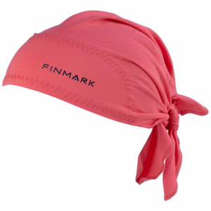 Finmark FS-018 Funkční trojcípý šátek, lososová, velikost UNI