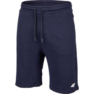 4F MENS SHORTS modrá M - Pánské teplákové kraťasy