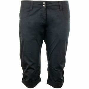 ALPINE PRO KAIURI Dámské 3/4 kalhoty, černá, velikost 42