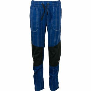 ALPINE PRO RAANO Dětské kalhoty, tmavě modrá, velikost 128-134
