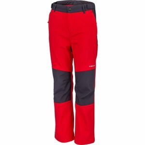 Head NAXOS Dětské softshellové kalhoty, červená, velikost 116-122