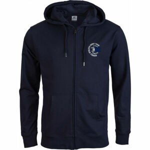 Russell Athletic COLLEGIATE ZIP THROUGH HOODY tmavě modrá M - Pánská mikina