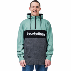 Horsefeathers GRANT SWEATSHIRTS zelená M - Pánská mikina