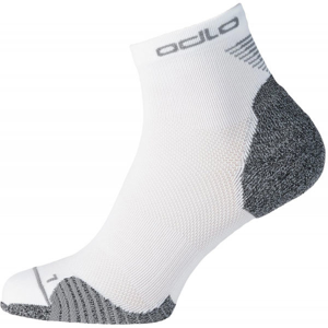 Odlo SOCKS CERAMICOOL RUNNING QUARTER bílá 36 - Unisex ponožky