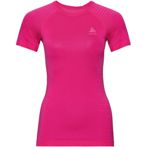 Odlo SUW WOMEN'S TOP CREW NECK S/S PERFORMANCE LIGHT růžová L - Dámské tričko