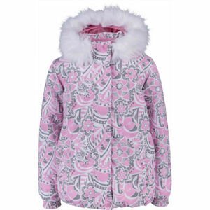 Lewro ESET Dívčí zimní bunda, růžová, velikost 128-134