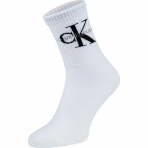 Calvin Klein JEANS LOGO Dámské ponožky, bílá, velikost UNI