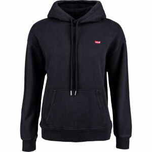 Levi's STANDARD HOODIE Dámská mikina, černá, velikost M