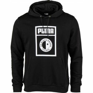 Puma SLAVIA PRAGUE GRAPHIC HOODY černá XXL - Pánská mikina