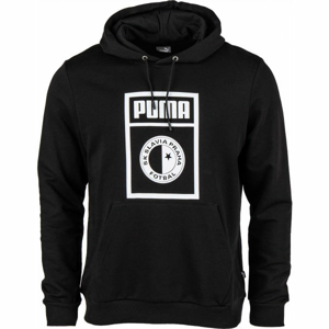 Puma SLAVIA PRAGUE GRAPHIC HOODY černá 3XL - Pánská mikina