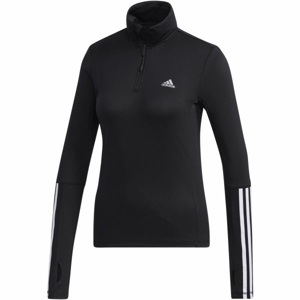 adidas IW 1/4 LS Dámská sportovní mikina, černá, velikost XS