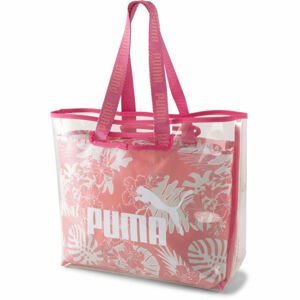 Puma WMN CORE TWIN SHOPPER Nákupní taška 2v1, růžová, velikost UNI