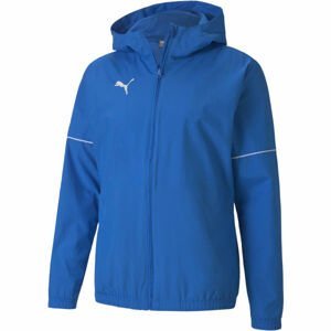 Puma TEAM GOAL RAIN JACKET modrá Plava - Pánská sportovní bunda