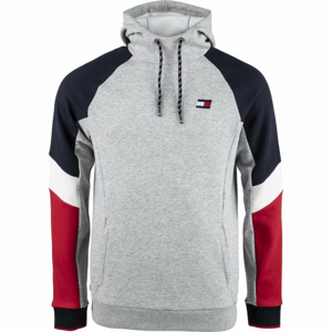 Tommy Hilfiger BLOCKED FLEECE HOODY  L - Pánská mikina