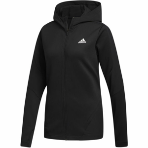 adidas AR KNIT JACKET Dámská sportovní mikina, Černá,Bílá, velikost XS