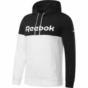 Reebok TE LL OTH HOODIE Pánská mikina, Černá,Bílá, velikost XXL