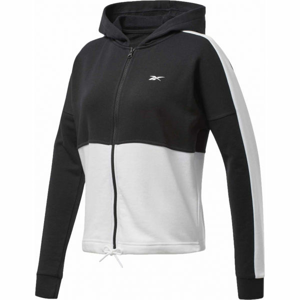 Reebok TE LINEAR LOGO FT FULLZIP Dámská mikina, černá, velikost S