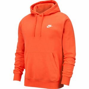 Nike SPORTSWEAR CLUB FLEECE Pánská mikina, oranžová, velikost XL