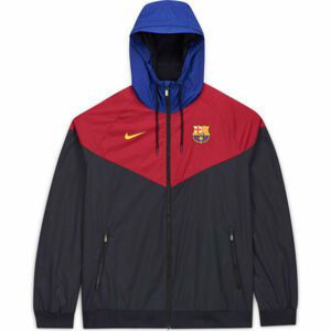 Nike FCB M NSW WR WVN AUT Pánská bunda, černá, velikost S