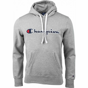 Champion HOODED SWEATSHIRT Pánská mikina, šedá, velikost M