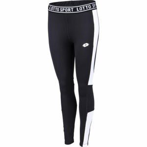 Lotto VABENE W III LEGGING PL Dámské sportovní legíny, černá, velikost XS