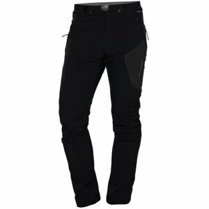Northfinder SIMET Pánské softshellové kalhoty, černá, velikost XXL