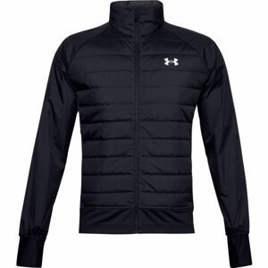 Under Armour RUN INSULATE Pánská hybridní bunda, černá, velikost