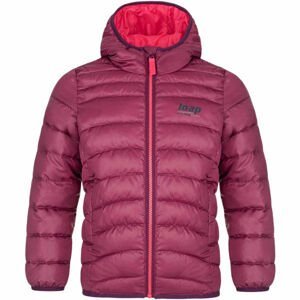 Loap INOY Dětská zimní bunda, růžová, velikost 146-152