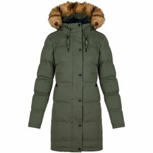 Loap NANNA Dámský kabát, zelená, velikost XL
