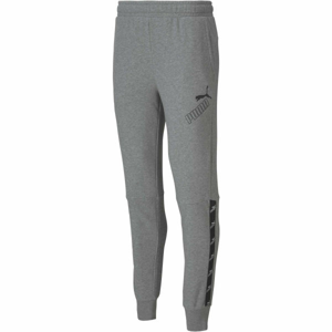 Puma AMPLIFIED PANTS TR CL šedá M - Sportovní tepláky