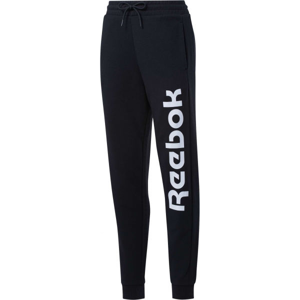 Reebok TE LINEAR LOGO FT PANT Černá XS - Dámské tepláky