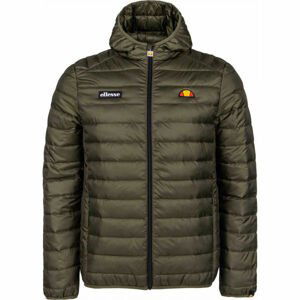 ELLESSE LOMBARDY PADDED JACKET Khaki S - Pánská prošívaná bunda