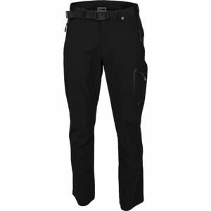Willard ALEK Pánské kalhoty z tenkého softshellu, černá, velikost