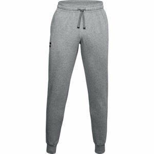 Under Armour RIVAL FLEECE JOGGERS Pánské tepláky, tmavě šedá, velikost S