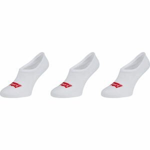 Levi's FOOTIE HIGH RISE BATWING LOGO 3P Ponožky, bílá, veľkosť 39-42