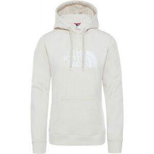 The North Face W DREW PEAK PULLOVER HOODIE Dámská mikina s kapucí, bílá, velikost M