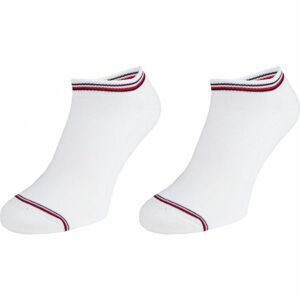 Tommy Hilfiger MEN ICONIC SNEAKER 2P Pánské ponožky, bílá, veľkosť 39-42
