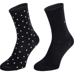 Tommy Hilfiger WOMEN SOCK DOT 2P  39 - 42 - Dámské ponožky