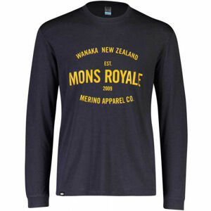 MONS ROYALE ICON LS  XL - Pánské triko z merino vlny s dlouhým rukávem