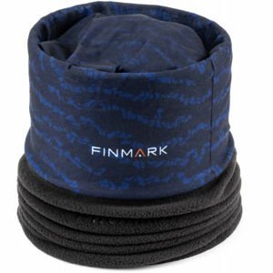 Finmark MULTIFUNKČNÍ ŠÁTEK Multifunkční šátek s fleecem, Tmavě modrá,Černá,Bílá, velikost