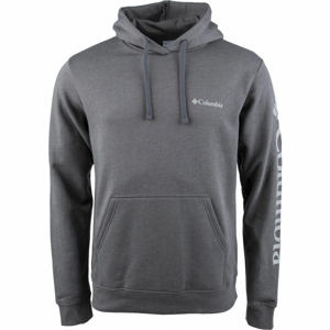 Columbia VIEWMONT II SLEEVE GRAPHIC HOODIE Pánská mikina, Tmavě šedá,Šedá, velikost