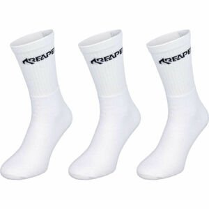 Reaper SPORTSOCK 3-PACK Unisex ponožky, bílá, veľkosť 35-38