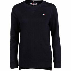 Tommy Hilfiger REGULAR C-NK SWEATSHIRT LS Dámská mikina, tmavě modrá, velikost S