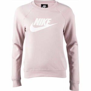 Nike SPORTSWEAR ESSENTIAL SLM Růžová L - Dámská mikina