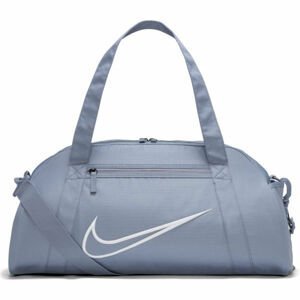 Nike GYM CLUB Dámská sportovní taška, Světle modrá,Bílá, velikost